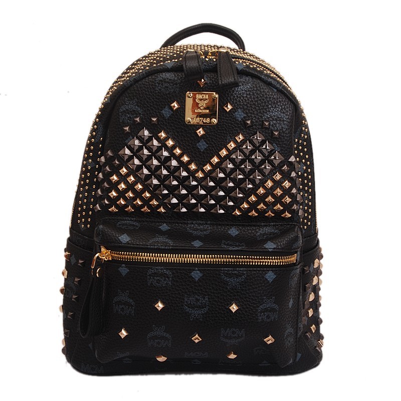 2014 NEW Sytle MCM Studded Backpack NO.0034